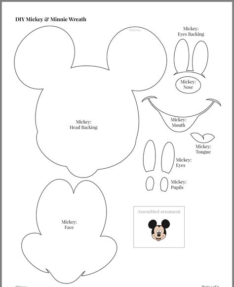 The official website for all things Disney: theme parks, resorts, movies, tv programs, characters, games, videos, music, shopping, and more! Torturi Baby Shower, Minnie Mouse Template, Bolo Do Mickey Mouse, Mickey Mouse Template, Mickey Craft, Γενέθλια Mickey Mouse, Mickey Mouse Crafts, Mickey Mouse Birthday Cake, Fiesta Mickey Mouse