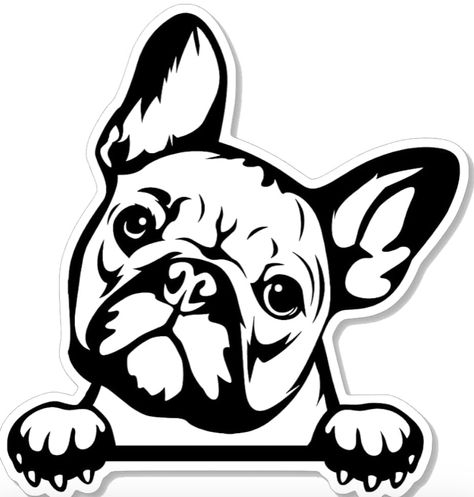 French Bulldog Svg Vinyl Decals, French Bulldog Clipart, French Bulldog Svg Free, French Bulldog Stencil, French Bulldog Drawing Easy, French Bulldog Outline, French Bulldog Sketch, Frenchie Svg, French Bulldog Logo