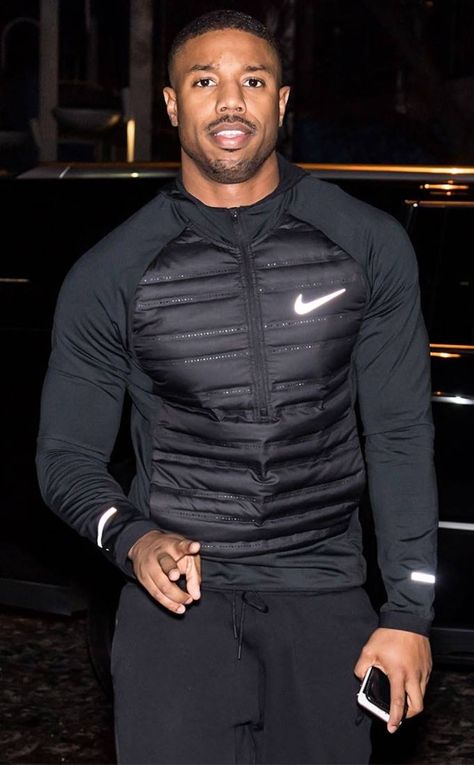 Michael B. Jordan from The Big Picture: Today's Hot Photos | E! Online Michael Bakari Jordan, Stile Kendall Jenner, Black Panthers, Michael B Jordan, Cute Black Guys, Jordan Red, Foto Poses, Black Boys, Big Picture