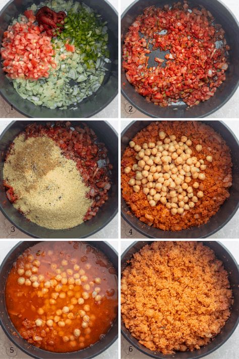 Bulgur Vegan, Bulgar Recipes, Bulgur Wheat Recipes, Bulgur Pilaf, Arabisk Mad, Bulgur Recipes, Red Lentil Recipes, Pilaf Recipe, Bulgur Wheat