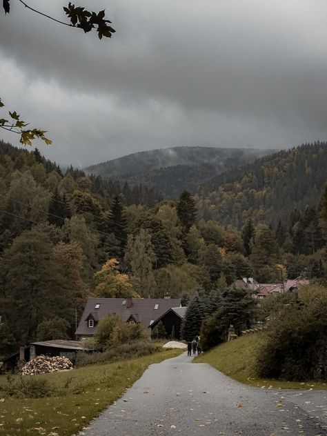 #mountain #aesthetic #poland Small Town Mountain Aesthetic, Small Mountain Town, Mountain Village Aesthetic, Rocky Mountains Aesthetic, Mountain Town Aesthetic, Poland Aesthetics, Poland Aesthetic, Comfort Things, Polish Mountains