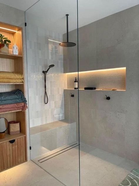 Full Bathroom Remodel, Bathroom Redesign, Bathroom Design Inspiration, Bathroom Design Decor, Remodel Bathroom, Bathroom Remodel Shower, Bathroom Inspiration Decor, Bathroom Layout, Shower Remodel