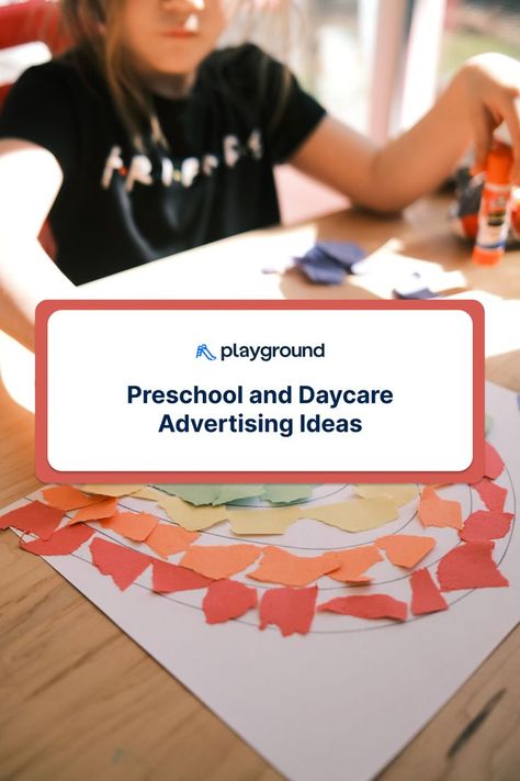 Daycare Advertising Ideas, Daycare Advertising, Advertisement Ideas, Daycare Center, Family Reading, Childcare Center, Advertising Ideas, Childcare, Preschool