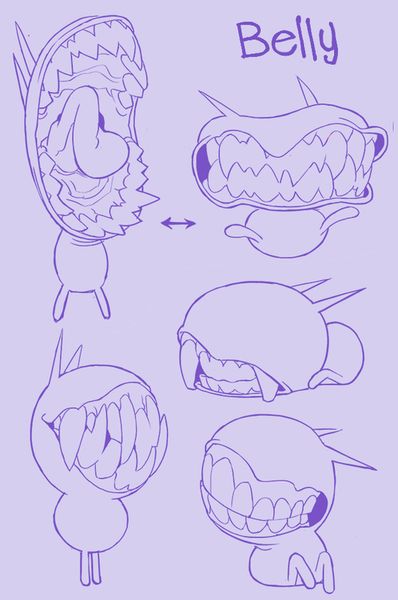 Stomach Mouth Monster, Monster Mouth Drawing, Belly Drawing, Melting Drawing, Naturally Whiten Teeth, Mouth Monster, Tooth Whitening, Mouth Drawing, Whiten Teeth