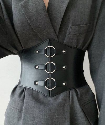 Body Corset, Black Waist Belt, Plus Size Belts, Corset Bustier, Corset Belt, Corset Lace, Mode Casual, Leather Corset, Wide Belt