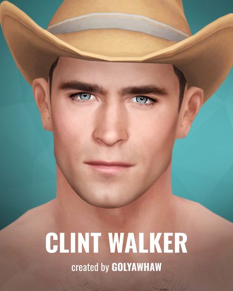 Clint Walker Sim + Skin Bundle | Patreon Sims 4 Male Sims Download, Sims Love, Clint Walker, Sims 4 Cc Skin, Best Mods, Sims 4 Clothing, Sims Mods, Sims 4 Cc, Sims 4 Custom Content