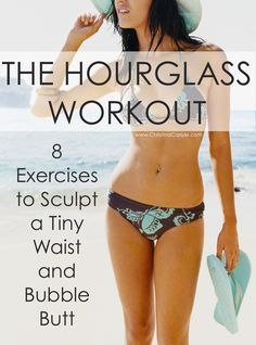 Hourglass Workout, Narrow Waist, Workout Guide, Easy Workouts, Get In Shape, Zumba, Fitness Diet, Stay Fit, Get Healthy