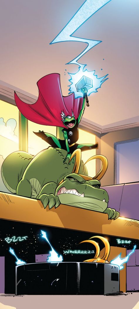 Funny Loki, Alligator Loki, Loki, Thor, Alligator, Spiderman, Marvel, Comics, Funny