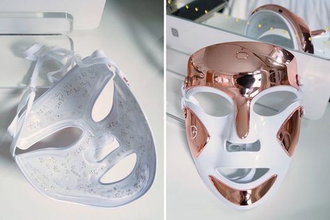 I Tested Dr. Dennis Gross' LED Light Therapy Mask—It Changed My Skin in 3 Months Dr Dennis Gross Led Mask, Dennis Gross Led Mask, Acne Light Therapy, Led Light Therapy Mask, Light Therapy Mask, Green Led Lights, Dennis Gross, Led Face Mask, Led Therapy