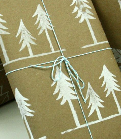 Winter Woods Diy Wrapping, Sleigh Bells, Brown Paper Packages, Free Gift Tags, Paper Ideas, Navidad Diy, Wrapping Paper Christmas, Etsy Christmas, Holiday Gift Wrap