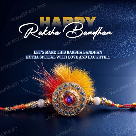 Happy Raksha Bandhan with creative beautiful Rakhi illustration wallpaper Rakhi Illustration, Rakhi Wallpaper, Raksha Bandhan Wallpaper, Happy Raksha Bandhan Wishes, Raksha Bandhan Wishes, Poster Images, Greeting Poster, Creative Branding Design, Happy Raksha Bandhan