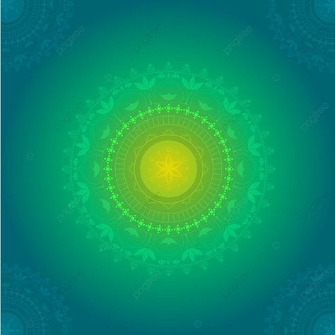 Green Mondala Rangoli Background Rangoli Background, Images For Cover Photo, Hindu Mandala, Deepavali Decoration, Background Diwali, Rangoli Photos, Diwali Hindu, Diya Diwali, Blue Texture Background