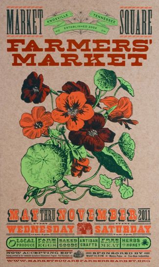 just bought this to go with my 2007 farmer's market corn print from yee haw. reminds me of home. heart. Vintage Letterpress Poster, Farming Graphic Design, Vintage Festival Poster, Garden Typography, Wood Type Poster, Vintage Flyer, Letterpress Design, Flyer Design Inspiration, Design Brochure