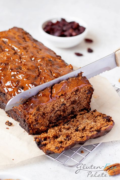 Moist & Tender Gluten-Free Fruit Cake | Gluten-Free Palate Sugar Free Fruit Cake, Gluten Free Sponge Cake, Gluten Free Christmas Cake, Gluten Free Fruit Cake, Light Fruit Cake, Boiled Fruit Cake, Sugar Free Fruits, Gluten Free Gingerbread, Spiced Fruit