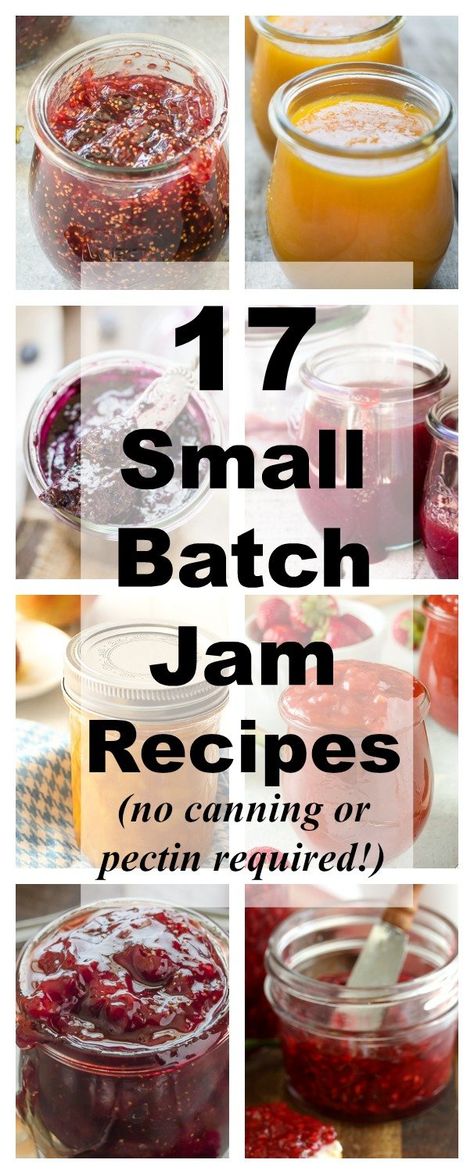 How to Make Homemade Small Batch Jam Jarred Recipes, Small Batch Jam, Canning Jams, Jam Making, Fruity Recipes, Canning Ideas, Jam Recipes Homemade, Canning Jam, Summer Eats