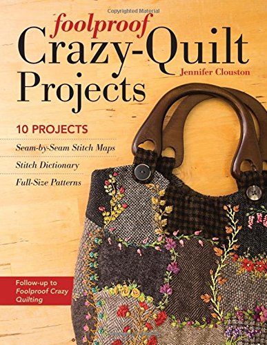 Crazy Quilt Templates, History Of Quilting, Crazy Quilts Patterns, Crazy Quilt Stitches, Crazy Quilt Blocks, Wool Bags, Quilt Care, Crazy Patchwork, Crazy Quilting