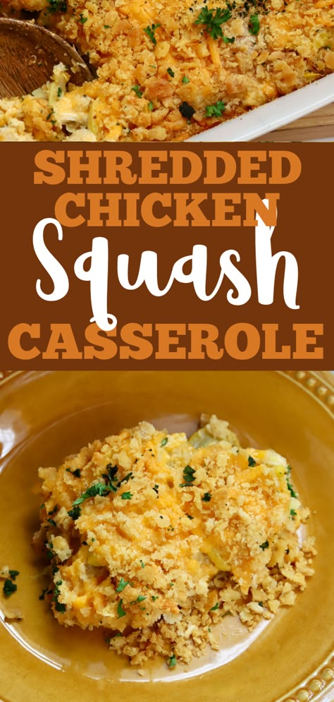 Chicken And Yellow Squash Casserole, Yellow Squash With Chicken Recipes, Keto Squash Recipes Yellow, Shredded Squash Casserole, Summer Squash And Chicken Recipes, Yellow Squash And Rice Recipes, Freezer Squash Casserole, Recipes With Frozen Squash, Overgrown Squash Recipe