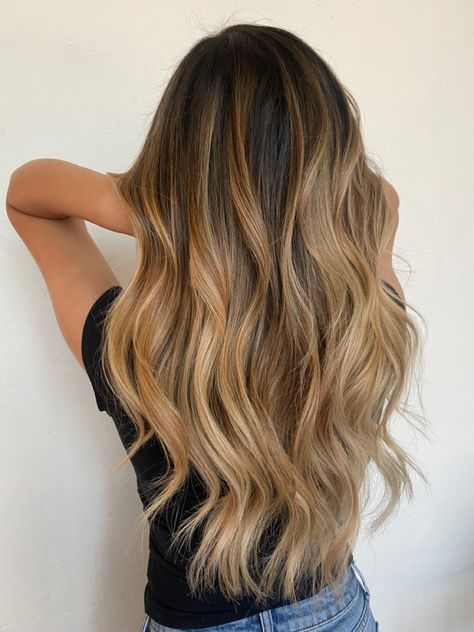 Summer Brown Hair, Highlights Brown Hair Balayage, Balyage Long Hair, Rachel Hair, Dark Ombre Hair, Light Brunette Hair, Balayage Blond, Brown Hair Inspo, Brunette Hair With Highlights