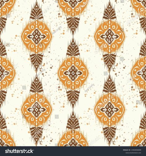 Ikat Tribal Indian Seamless Pattern Ethnic Stock Illustration 2302656699 | Shutterstock African Pattern Design, Nature Art Drawings, Kurti Patterns, Ikat Pattern, Ikat Print, Boys Shirt, African Pattern, Ethnic Patterns, Kurta Designs