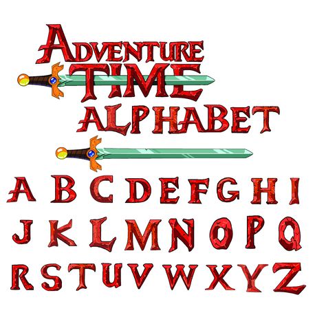 Adventure Time free font Alphabet by ~Ask-Angelo on deviantART - just in case the link goes to the photo heres the download link: http://ask-angelo.deviantart.com/art/AT-font-Alphabet-322432506 Adventure Time Room, Adventure Time Birthday Party, Adventure Time Birthday, Adventure Time Parties, Adventure Fonts, Font Bubble, Handwriting Alphabet, Old English Font, Font Alphabet