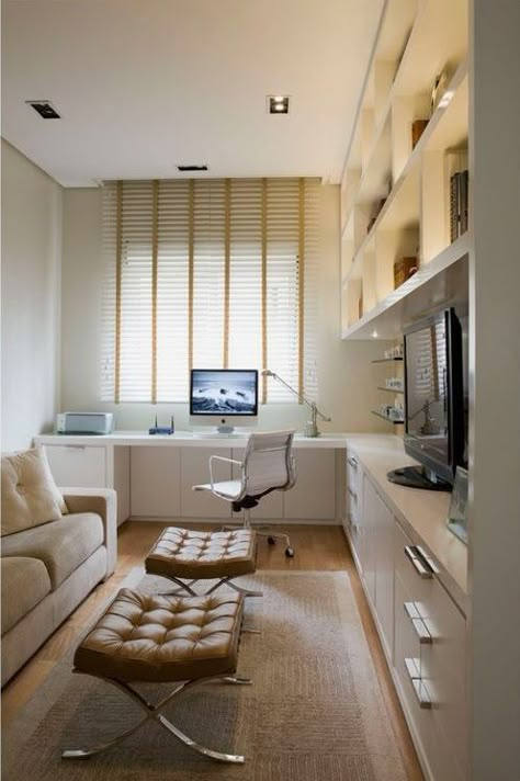 Luxury Home Office, Home Office Filing Cabinet, Home Office Design Ideas, Office Design Ideas, Small Home Offices, Contemporary Home Office, Office Layout, 아파트 인테리어, Modern Home Office