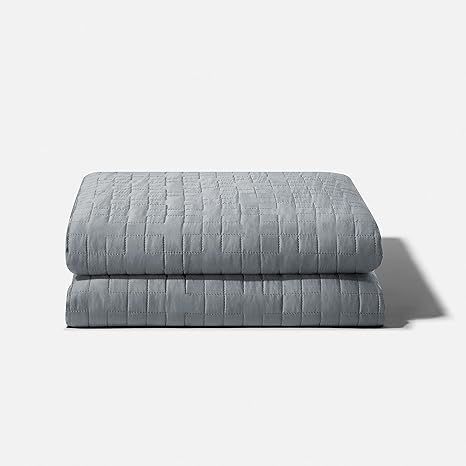 Amazon.com: Gravity Blanket Upgraded Cooling Weighted Blanket for Adults, 35 lbs Grey 90"x90" Queen, Original Weighted Blanket for Sleep, Cotton Made Blanket with Washable Cooling Cover & Zipper Fastening : Home & Kitchen Gravity Blanket, Make Blanket, Cooling Blanket, Weighted Blanket, Gravity, Home Kitchen, Duvet Covers, Blankets, Glass Beads