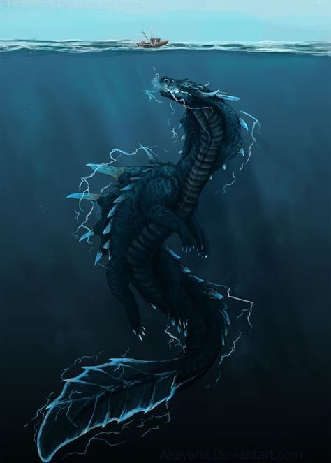 Lyssandra de Dragão Marinho Monster Hunter Art, Empire Of Storms, Water Dragon, Fantasy Beasts, 다크 판타지, Sea Dragon, Dragon Pictures, Fantasy Monster, Fantasy Creatures Art