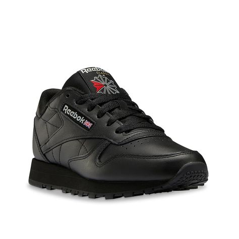 Reebok-Classic Leather Sneaker - Women's Enjoy the timeless style of the Classic Leather sneaker by Reebok. This nostalgic pair is crafted from the finest leather and boasts a '80s and '90s-inspired look with features such as plush cushioning and sturdy outsole that match the vibe with undeniable quality.