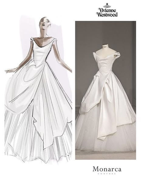 Vivienne Westwood Bridal, Vivienne Westwood Wedding Dress, Vivienne Westwood Wedding, Vivienne Westwood Dress, Wedding Dress Sketches, Become A Fashion Designer, Gowns Dresses Elegant, Image Swag, Fashion Design Collection