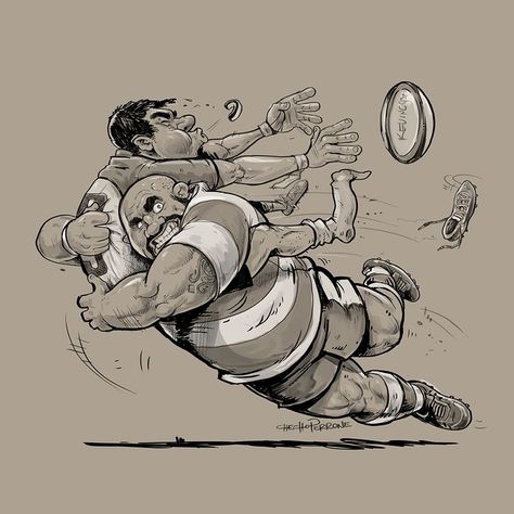 Rugby Drawing, Rugby Illustration, Rugby Tattoo, Rugby Images, Rugby Scrum, Rugby Wallpaper, Rugby Pictures, Rugby Art, Rugby Tackle