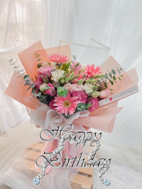 HAPPY BIRTHDAY TO YOU Bouqette Of Flowers Aesthetic, Bouqette Of Flowers, Hotel Jogja, Gerbera Daisy Bouquet, Ribbon Flowers Bouquet, Assorted Flowers, Luxury Flower Bouquets, Boquette Flowers, Flowers Bouquet Gift