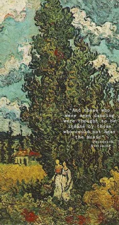 Fav quote ever #Nietzsche #VanGogh #Lockscreen Nietzsche Quotes Wallpaper, Nietzsche Wallpaper, Nietzsche Aesthetic, Van Gogh Wallpaper, Quotes Lockscreen, Nietzsche Quotes, Vincent Van Gogh Paintings, Van Gogh Museum, Painting Quotes