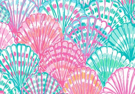 Lilly Pulitzer, Laptop, Wallpapers, Pattern, Pink, Blue