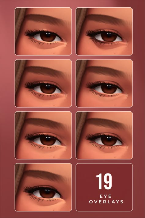 Sims 4 Smile Lines, Sims 4 Cc Skin Overlays, The Sims 4 Resource, Sims 4 Resource, Womens Face, Sims 4 Cc Eyes, Sims 4 Tsr, The Sims 4 Skin, Makeup Cc