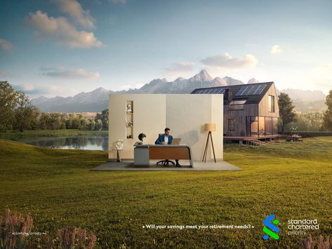 Standard Chartered: Priority banking • Ads of the World™ | Part of The Clio Network Internal Branding, Retirement Goals, Banks Advertising, Banks Ads, Key Quotes, Monday Motivation Quotes, Creative Advertising Design, Ad Of The World, Creative Advertising Campaign