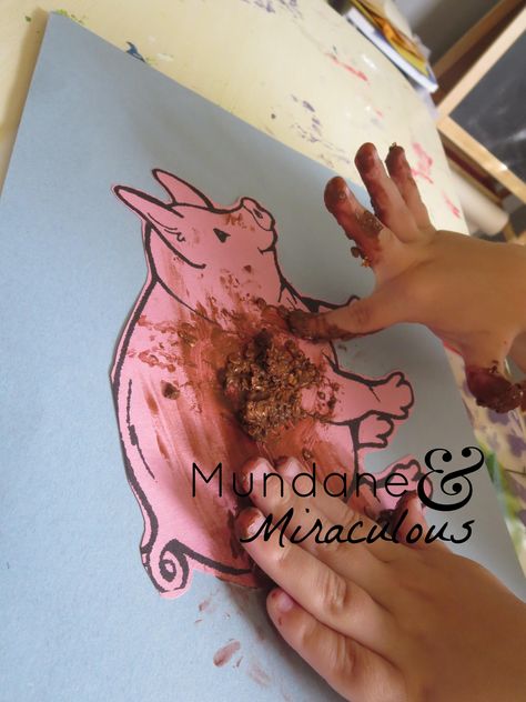 Preschool Farm Unit, Farm Theme Preschool Activities, Farm Animals Preschool, Farm Animals Activities, Preschool Farm, Farm Theme Preschool, Farm Animal Crafts, Messy Crafts, Farm Craft