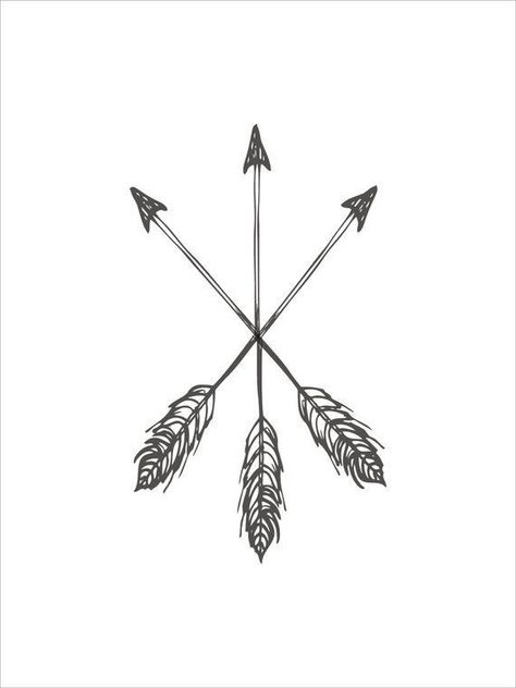 Arrow Silhouette, Arrow Tattoos For Women, Small Arrow Tattoos, Targaryen Tattoo, Bow Tattoo Designs, Arrow Tattoo Design, Sagittarius Tattoo, Chinese Dragon Tattoos, Arrow Art