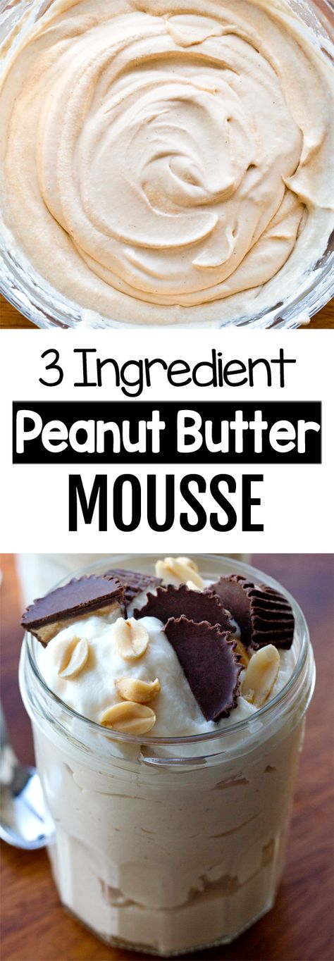 Keto Peanut Butter Mousse, Ella Vegan, Chocolate Covered Katie, Vegan Peanut Butter Cookies, Keto Peanut Butter, Peanut Butter Mousse, Healthy Chocolate Chip Cookies, Easy Sweets, Peanut Butter No Bake