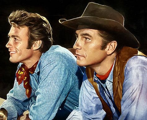 Eric Fleming, Cowboys From Hell, Trail Boss, Leading Men, Tv Westerns, Classic Television, Great Western, Dead To Me, Clint Eastwood