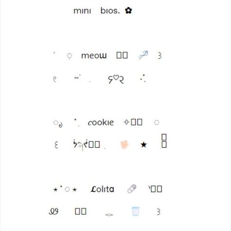 Cool Text Symbols, Cute Bios, Name Symbols, Cute Text Symbols, Insta Layout, Name Decorations, Emoji Symbols, Emo Roblox Avatar, Picture Editing Apps