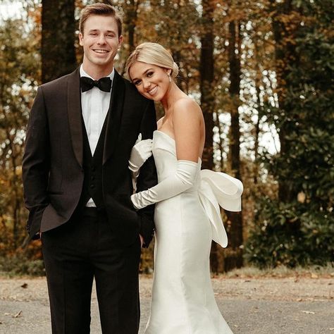 Sadie Robertson | 'Forever, Me and You' Sadie Robertson Wedding, Sadie Robertson Dresses, Simple Elegant Wedding Dress, Sadie Robertson, Louisiana Wedding, Satin Wedding Gown, Simple Elegant Wedding, Wedding Picture Poses, Groom Poses