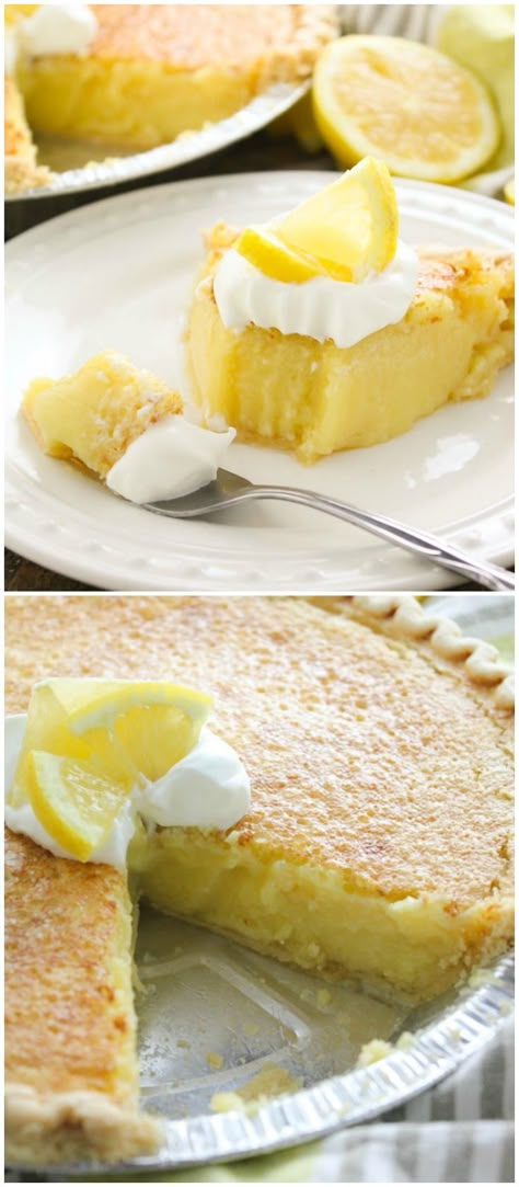 Arizona Sunshine Lemon Pie Sunshine Lemon Pie, Lemon Pie, Sweet Pie, Pie Cake, Lemon Desserts, Homemade Pie, Pie Dessert, Lemon Recipes, Just Desserts