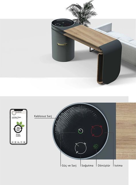 Hi Tech Interior, Innovative Products Ideas, Innovation Design Products, Sustainable Design Product, Wfh Desk, Innovation Product, Technology Design Graphic, Graphic Technology, Leftover Food