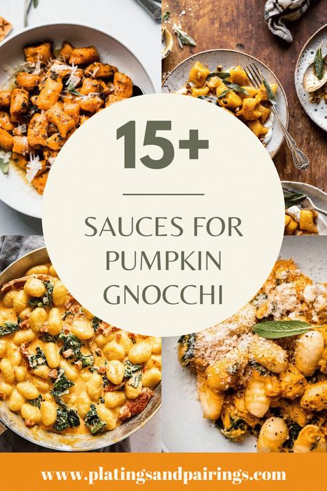 Wondering what the best sauces for pumpkin gnocchi are? There are so many great options! From brown butter sauce to creamy alfredo, and more! Here are some of the BEST pumpkin gnocchi sauces to try tonight! Brown Butter Pumpkin Gnocchi, Pumpkin Gnocchi With Sage Butter Sauce, Pumpkin Gnocchi With Sausage, Butternut Squash Gnocchi Sauce, Butter Sauce For Gnocchi, Pumpkin Gnocchi Sauce Recipes, Pumpkin Gnocchi Recipes Trader Joes, Pumpkin Gnocchi With Chicken, Creamy Pumpkin Gnocchi