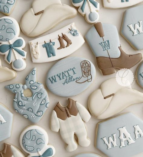 Cowboy Baby Shower Theme, Rodeo Baby Shower, Baby Boy Cowboy, Baby Boy Sprinkle, Rodeo Baby, Country Baby Shower, Cowboy Baby Shower, Baby Shower Theme Decorations, Cowboy Birthday