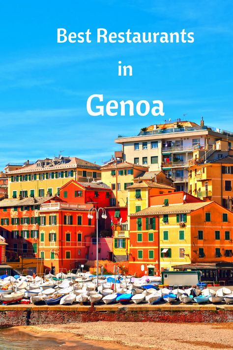 Visit Genoa Italy for a foodie travel guide experience. Not only do the best restaurants in Genoa Italy serve the finest Italian food like the Italian farinata. You will also fine Genoa cake a sumptuous cherry sponge cake the kids will love. #best_restaurants_in_genoa #visit_genoa #italian_food #italian_farinata #genoa_cake #cherry_sponge_cake #affiliate_marketing Genoa Cake Recipe, Genoa Italy Things To Do, Genoa Italy Food, Genoa Cake, Genoa Beach, Soup Recipes Healthy Low Calories, Varenna Italy Restaurants, Genoa Italy, Elba Island