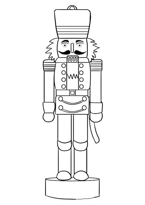 Nutcracker Coloring Pages, Nutcracker Crafts, Birth Colors, Nutcracker Christmas Decorations, Christmas Window, Christmas Drawing, Coloring Pages To Print, Christmas Coloring Pages, Christmas Embroidery