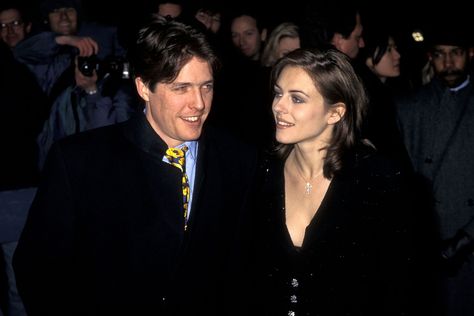 #lizhurley #hughgrant #couple #fashion #aesthetic #90s Couple Fashion Aesthetic, Hugh Grant 90s, Couple Fashion, Aesthetic 90s, Hugh Grant, Fashion Aesthetic, Art Sketches, Actresses, Actors