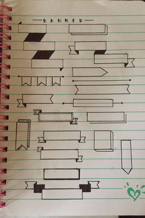 Chart Heading Design, Border Designs For Charts, Easy Headings For Notes, Flow Chart Design For School, Chart Border Ideas, Heading Design For Notes, Chart Borders Design For School, Flow Chart Ideas, Aesthetic Boarders Designs