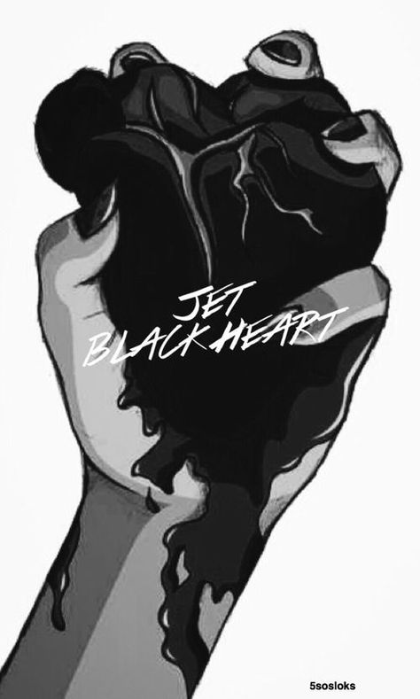 Jet Black Heart by 5 Seconds of Summer 5sos Drawing, 5sos Lyrics, Jet Black Heart, 5sos Wallpaper, Wallpaper Lyrics, Acoustic Covers, Quotes Lyrics, Sky Full, Five Seconds Of Summer